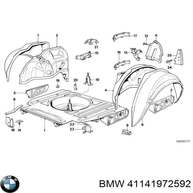 41141972592 BMW 