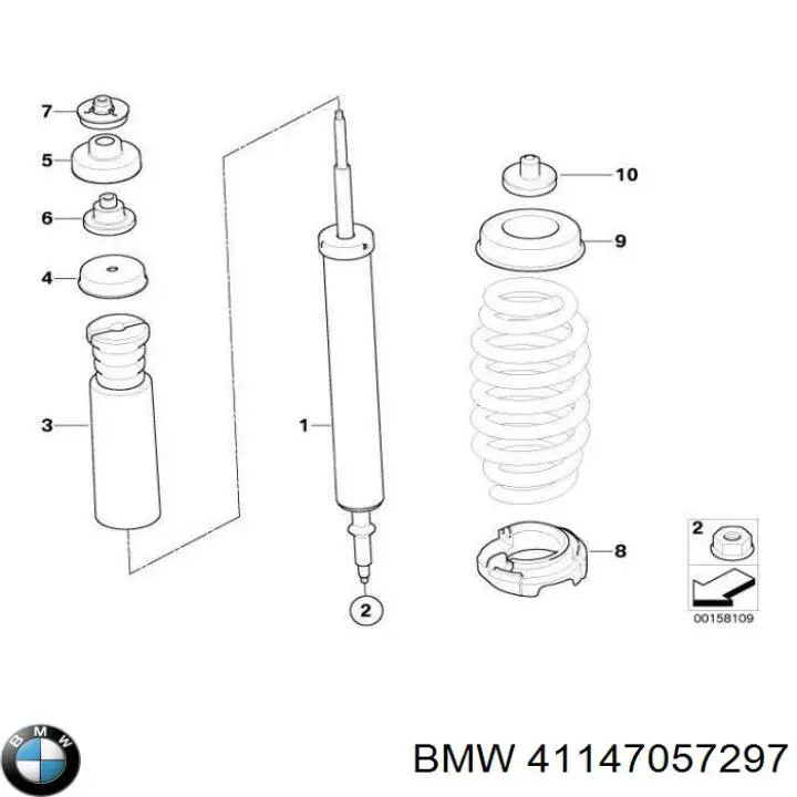  BMW 41147057297 цена, от 3.80 USD