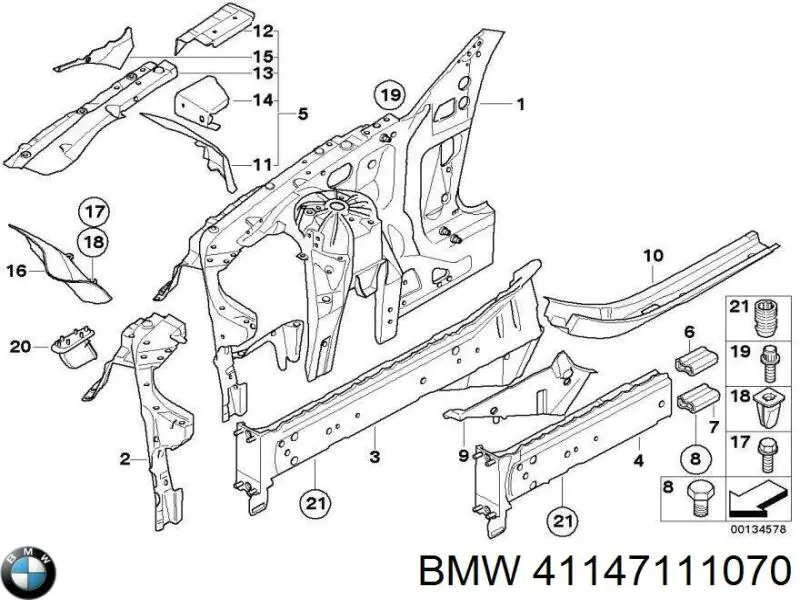 41147111070 BMW 