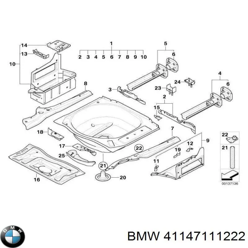  41147111222 BMW