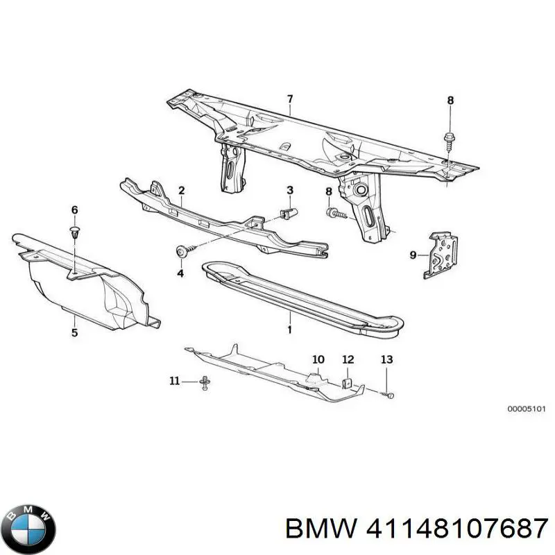  41148107687 BMW