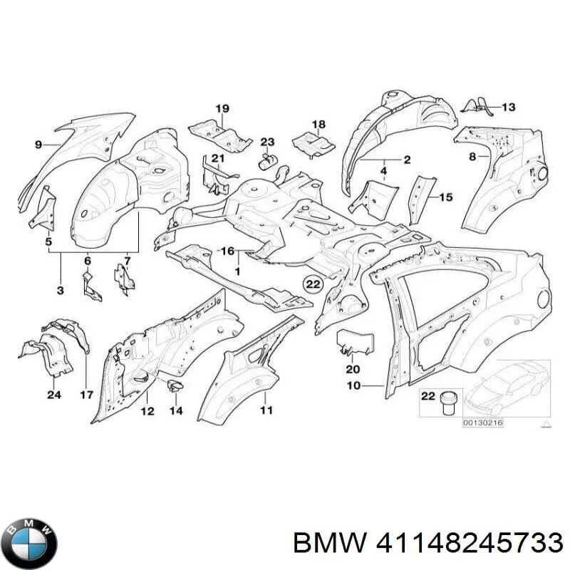 41148245733 BMW 