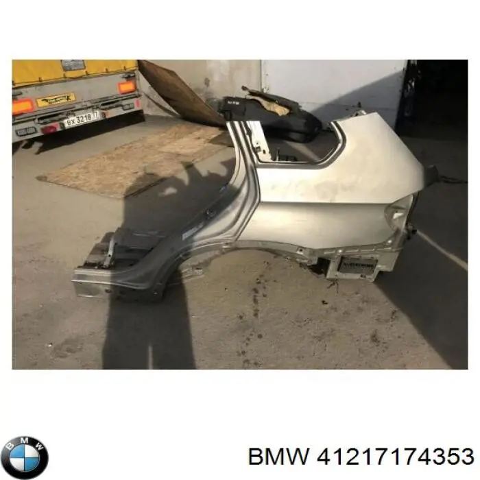 Крыло заднее левое BMW 41217174353