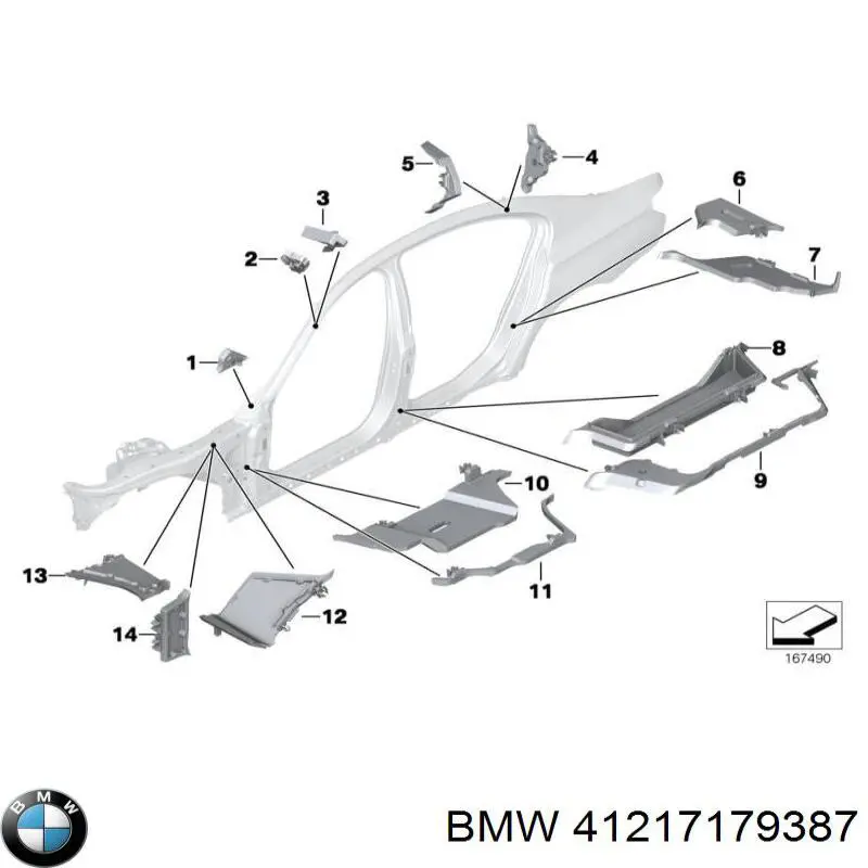 41217179387 BMW 