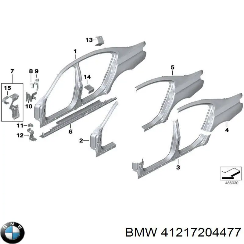41217204477 BMW 
