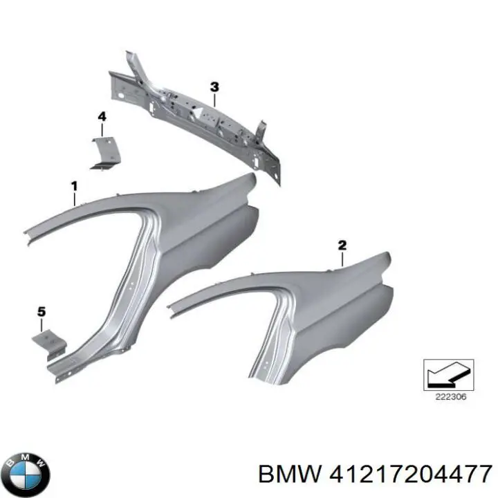  BMW 41217204477 цена, от 51.36 USD