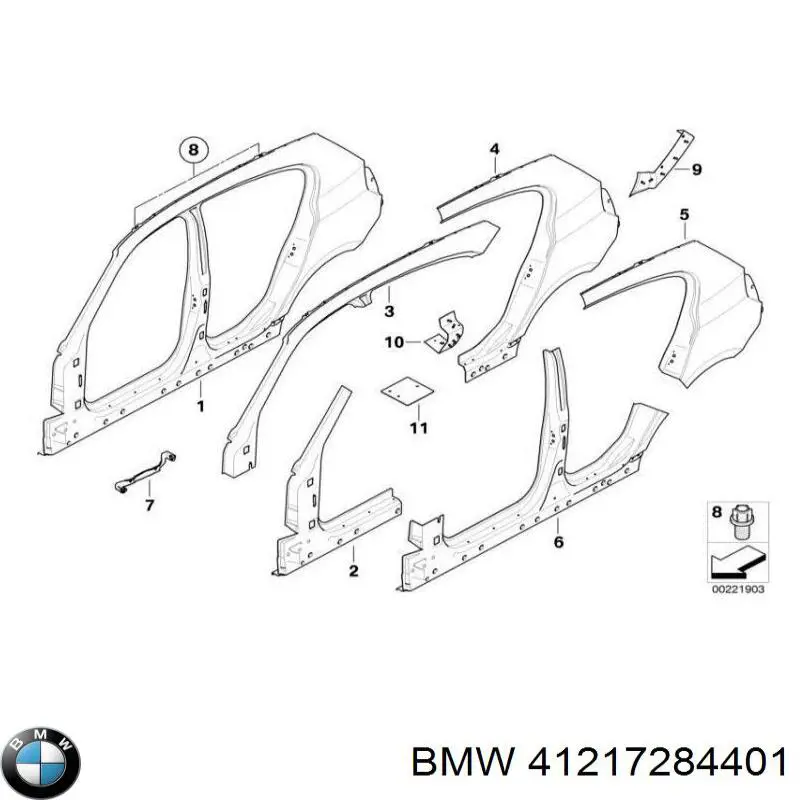  41217284401 BMW