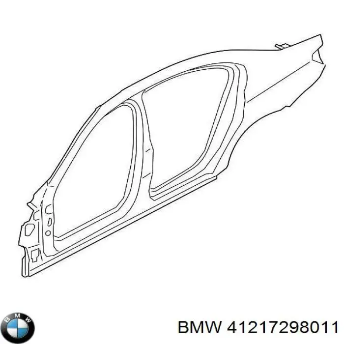 41217298011 BMW Боковина для легковых. Цилиндр подъема кабины для грузовых