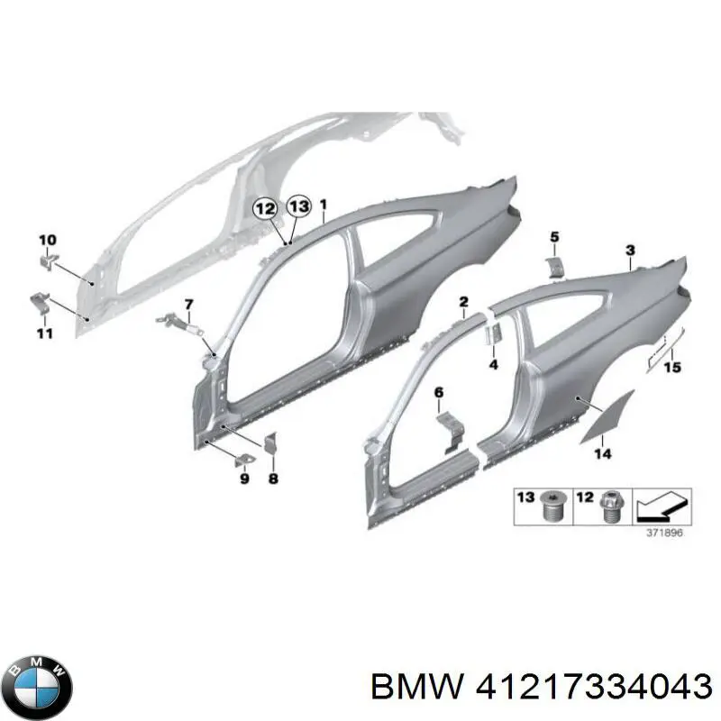 41217334043 BMW 