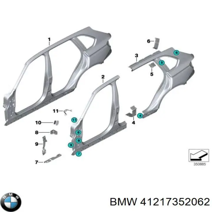 41217352062 BMW 