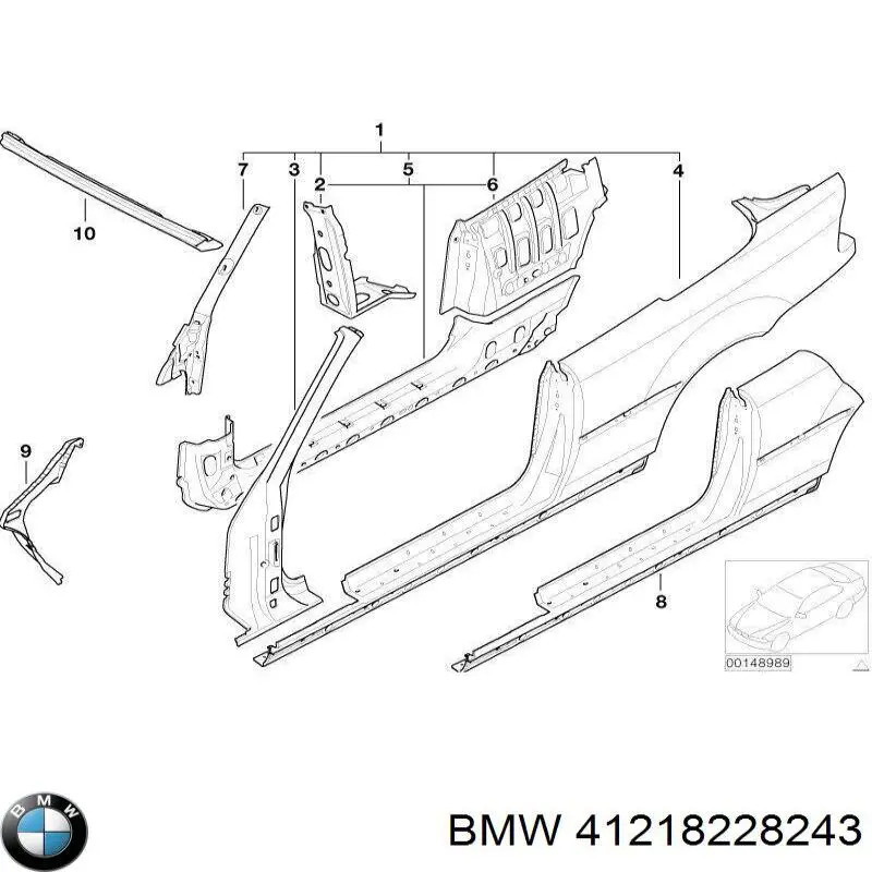 41218228243 BMW 