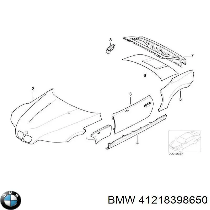 41218398650 BMW 