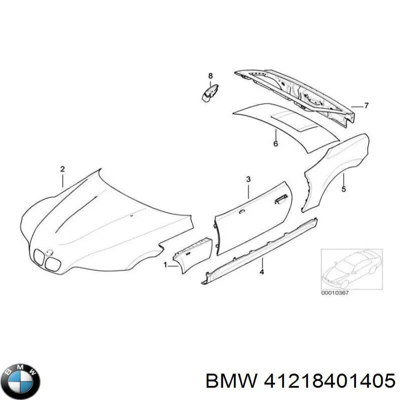  41218401405 BMW