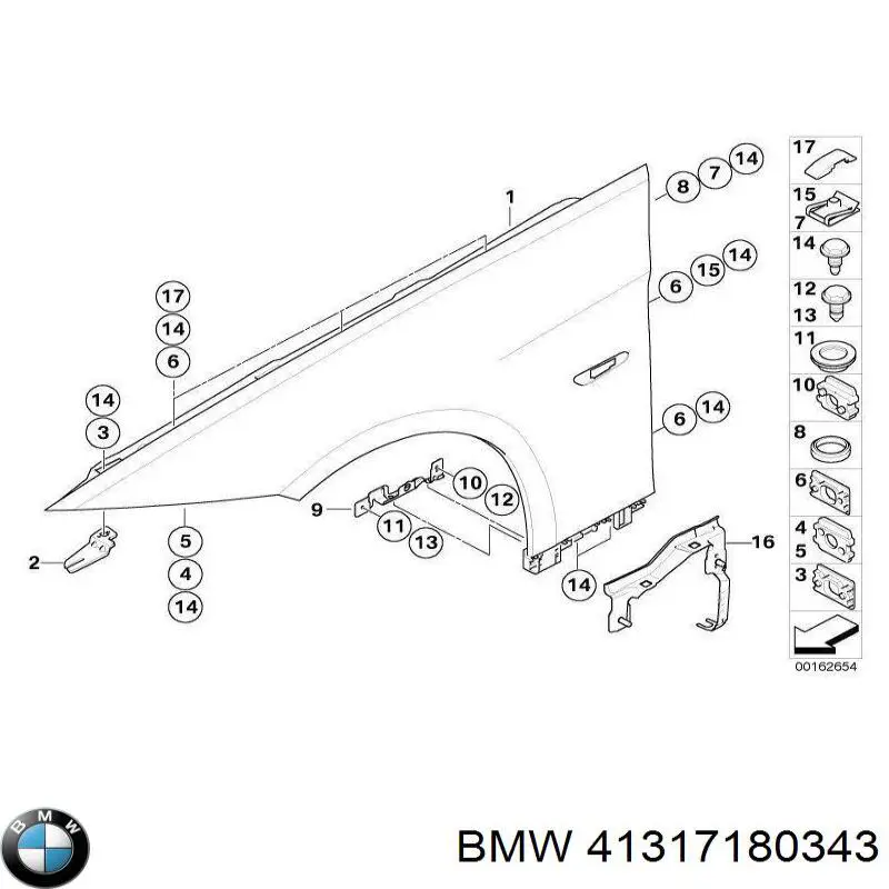 41317180343 BMW 