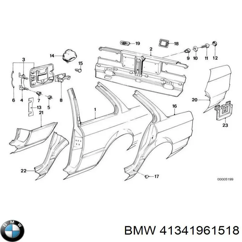  41341961518 BMW