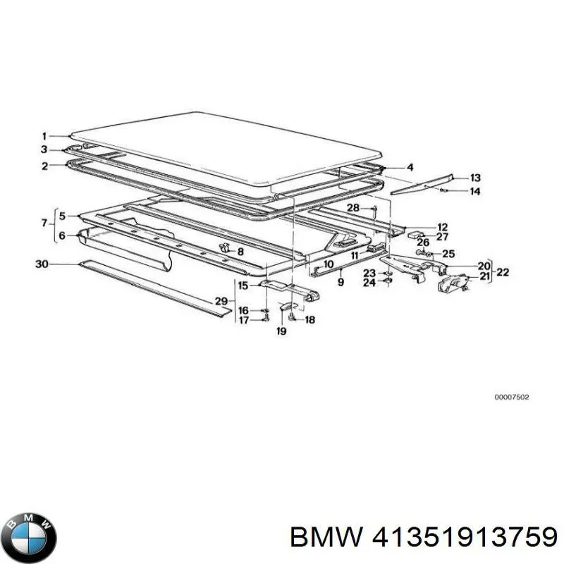 Купить 41351913759 BMW 