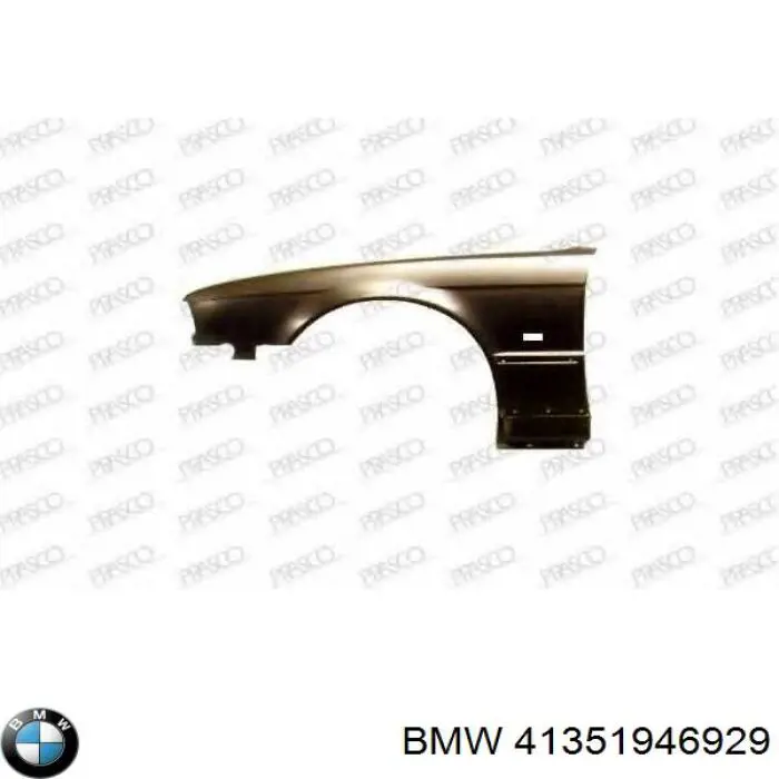 Крыло переднее левое BMW 41351946929 цена, от 43.45 USD