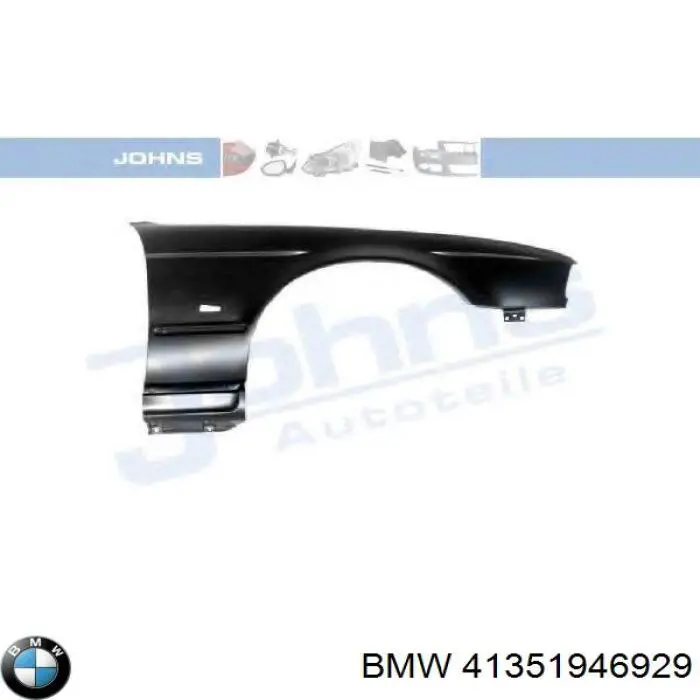Купить 41351946929 BMW Крыло переднее левое