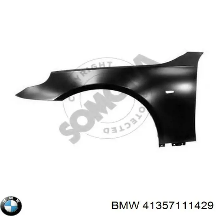 Купить 41357111373 BMW Крыло переднее левое