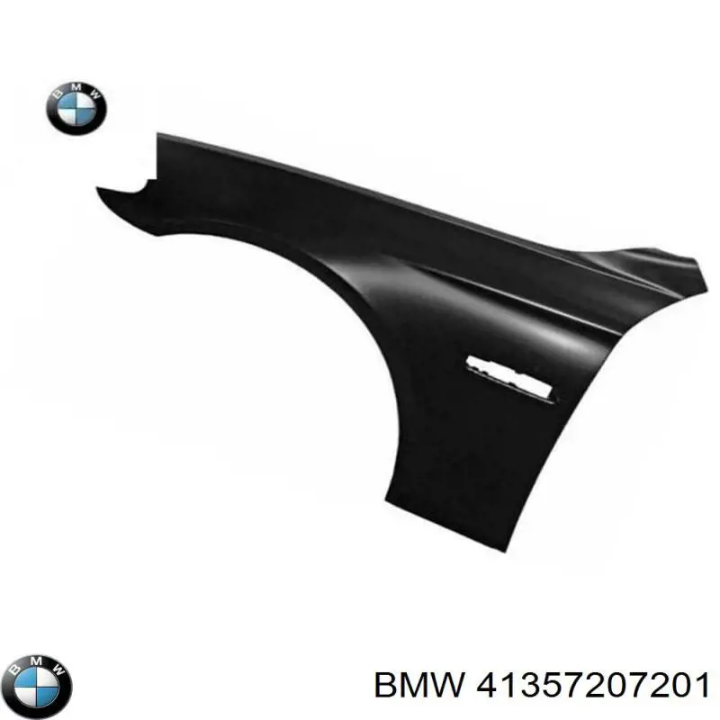 Крыло переднее левое 41357207201 BMW