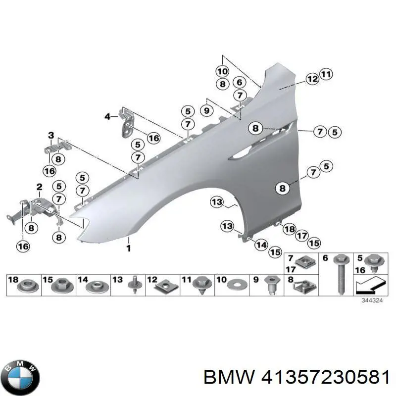 41357230581 BMW 