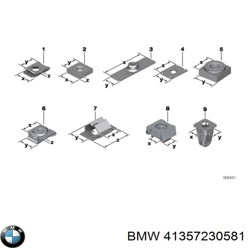 41357230581 BMW 