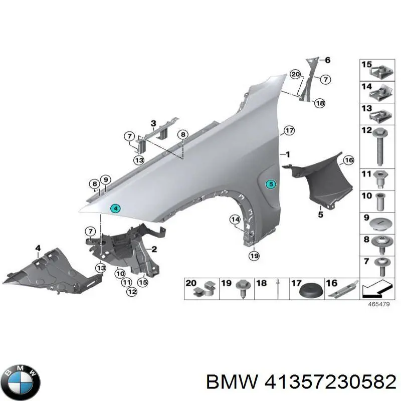 BMW 41357230582 цена, от 19.00 USD