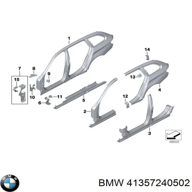 41357240502 BMW 