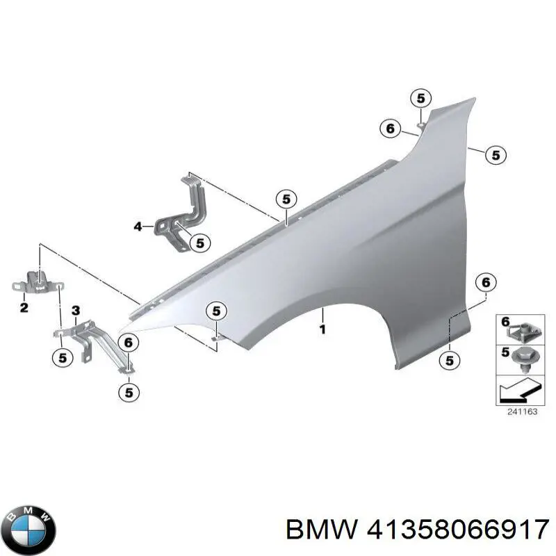 41358060181 BMW 