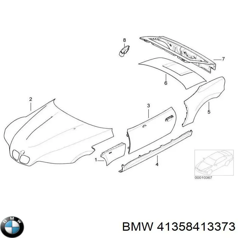 41358413373 BMW 