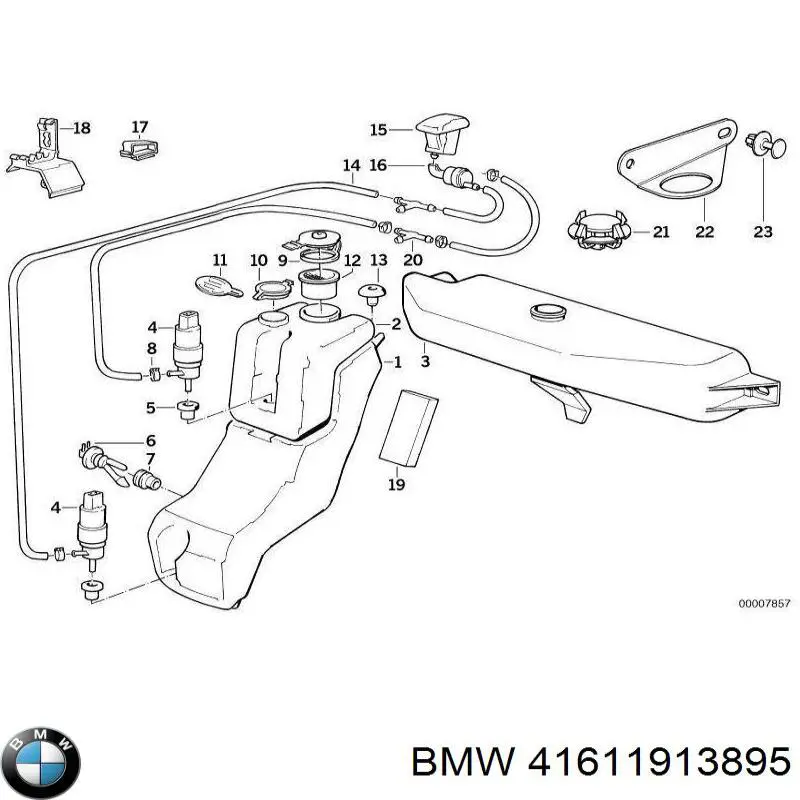 41611913895 BMW 