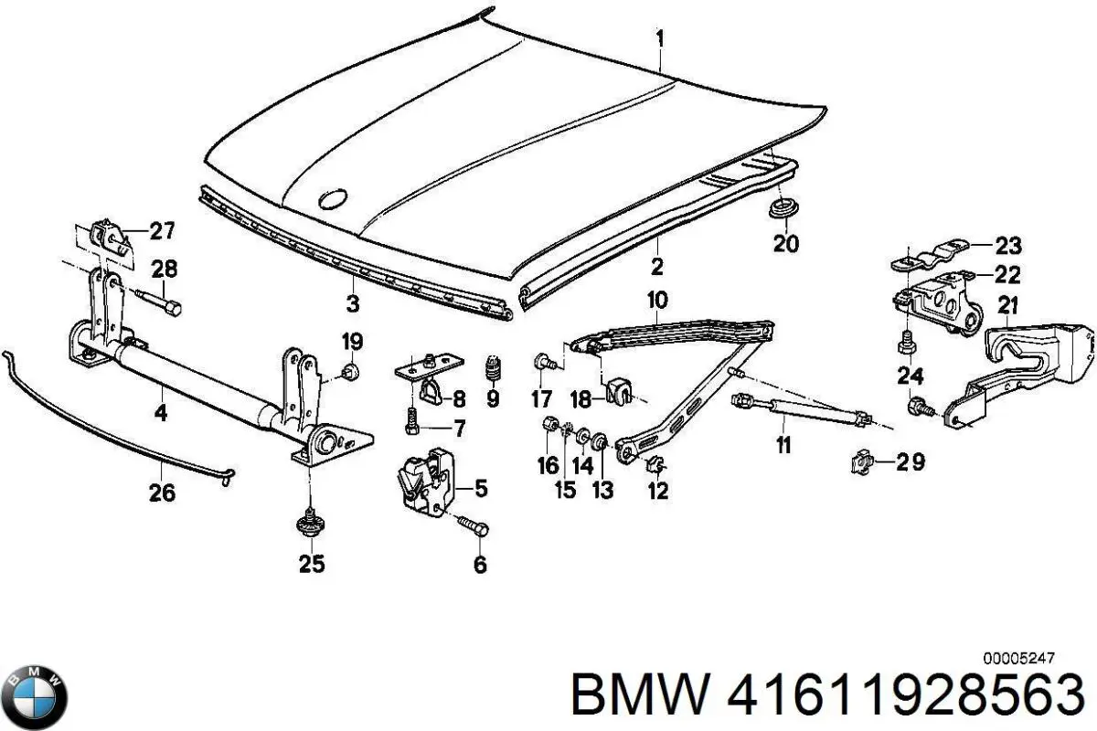  41611928563 BMW