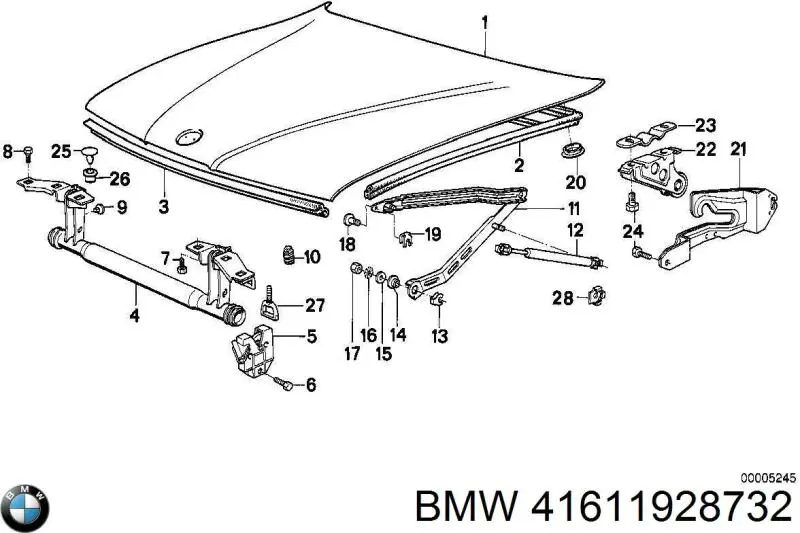  41611928732 BMW