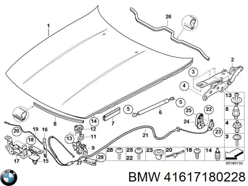 Капот на BMW Z4 E86 (Бмв З4)