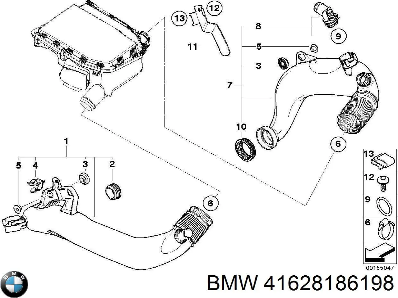 41628186198 BMW 
