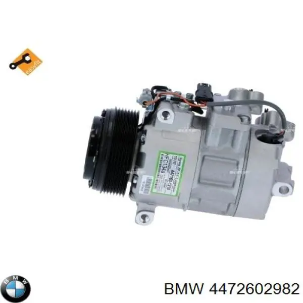 Компрессор кондиционера 4472602982 BMW