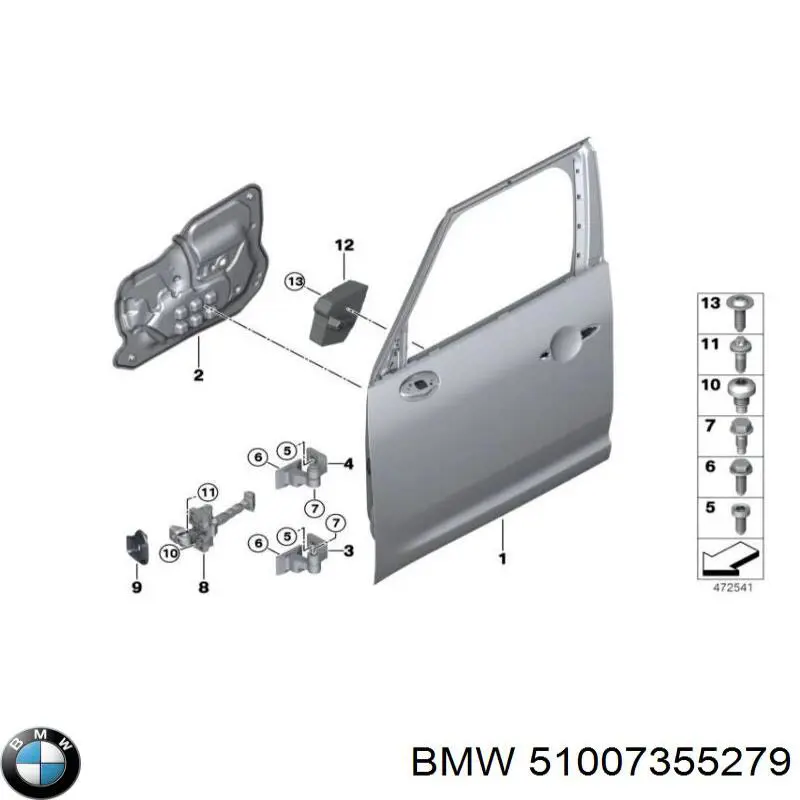  BMW 51007355279 цена, от 1.26 USD