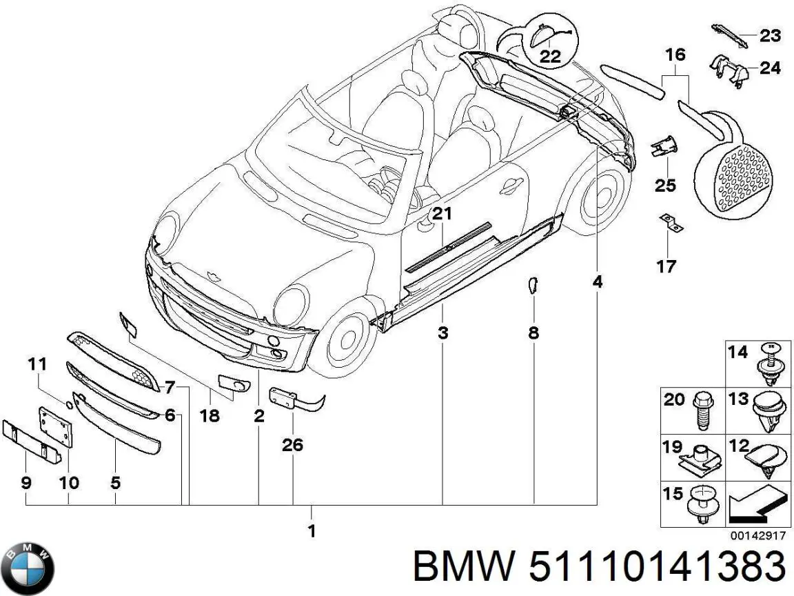 51110141383 BMW 