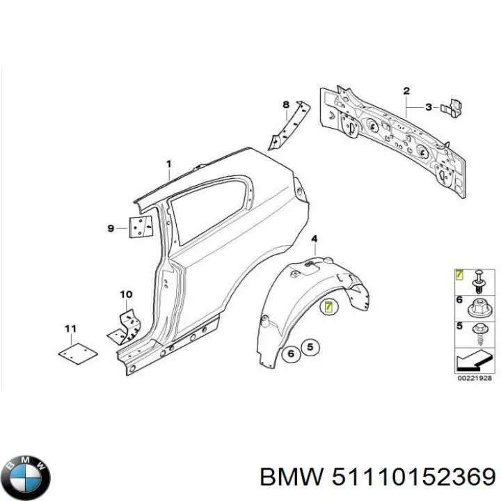  51110152369 BMW