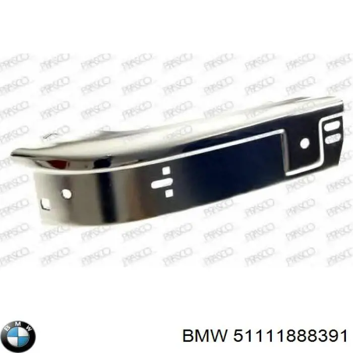 Бампер передний, левая часть на BMW 3 (E30) купить.