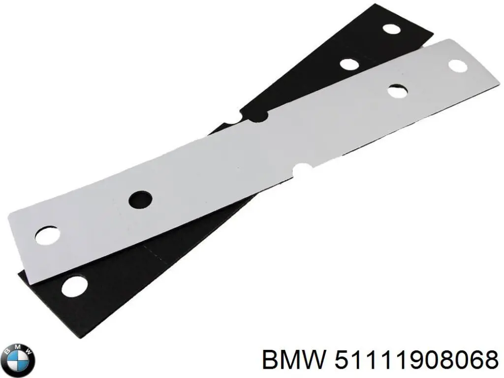 Купить 51111908068 BMW Накладка бампера переднего левая