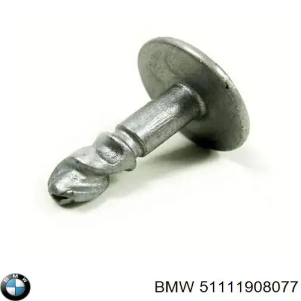 Пистон крепления подкрылка переднего крыла BMW 51111908077 цена, от 0.71 USD