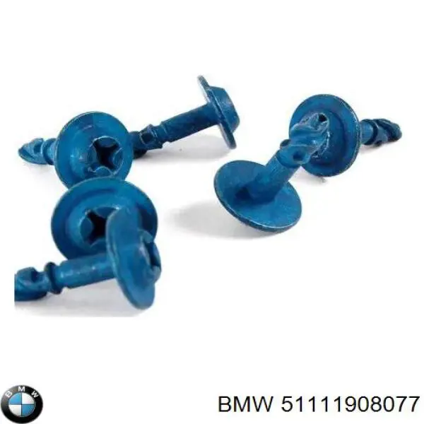 Пистон крепления подкрылок 51111908077 BMW