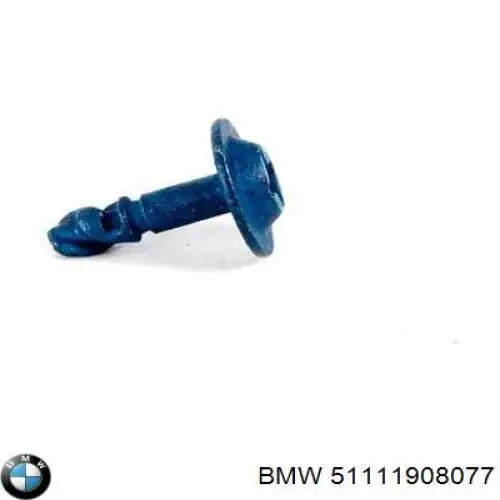 Пистон (клип) крепления подкрылка переднего крыла BMW 51111908077