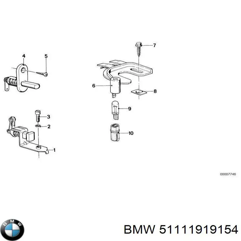  51111919154 BMW