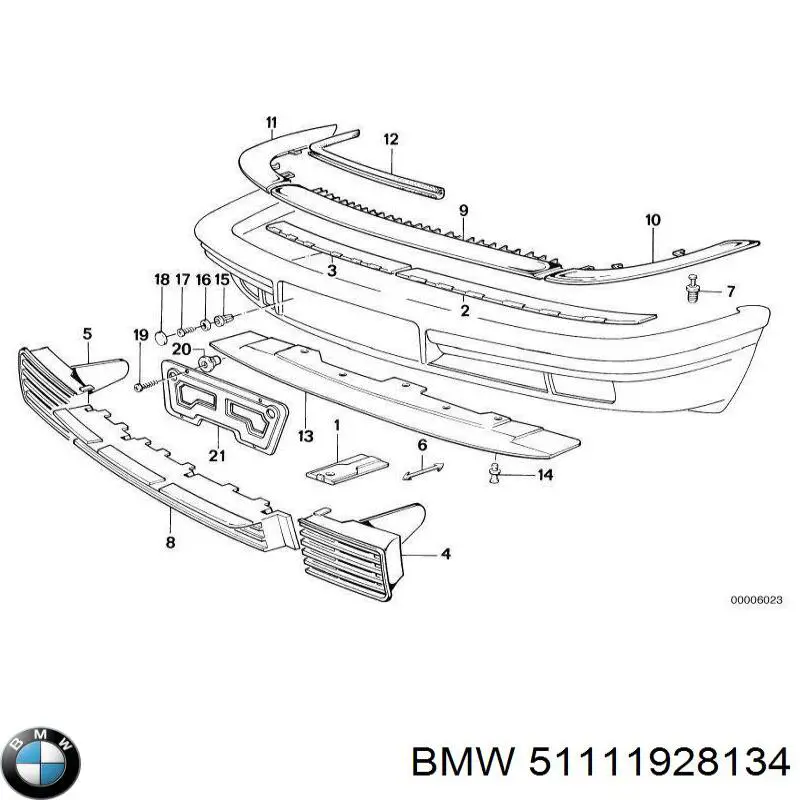  51111928134 BMW