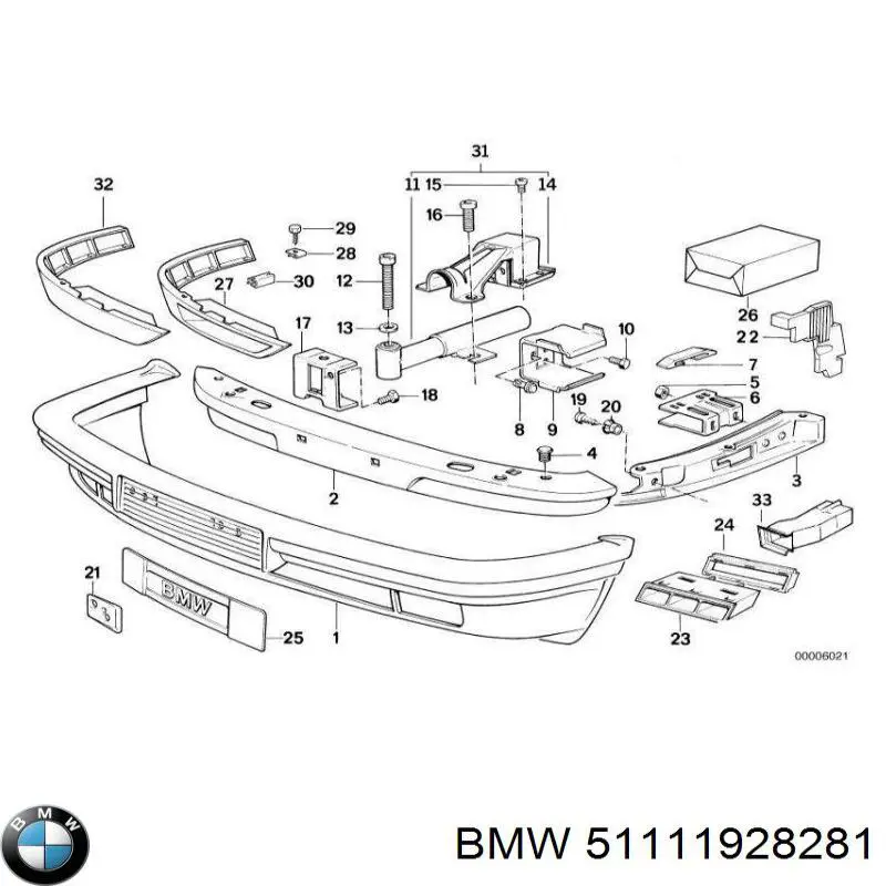  51111928281 BMW