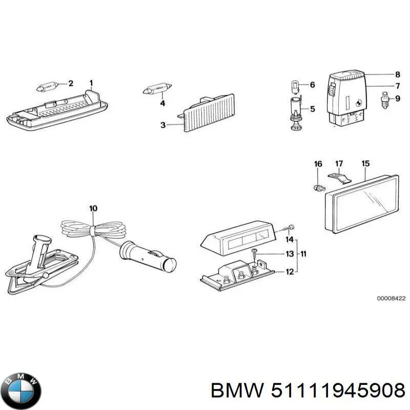 Накладка бампера переднего правая 7125136 Autotechteile