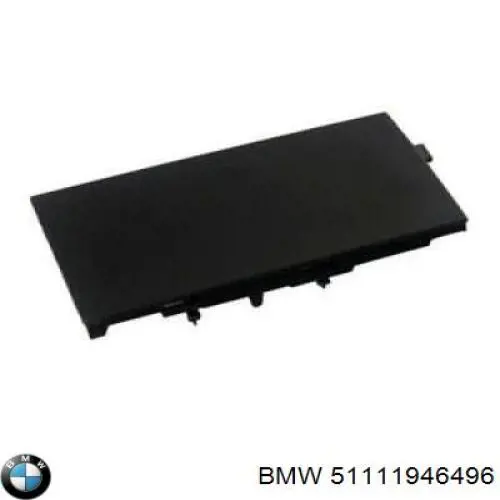 Заглушка бампера буксировочного крюка передняя правая на BMW 5 (E34) купить.