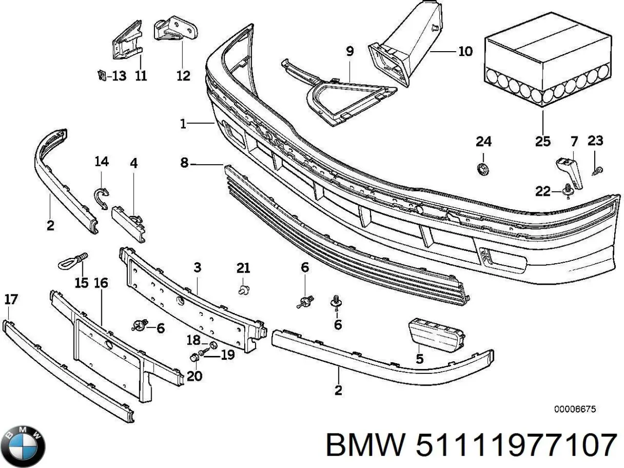  51111977107 BMW